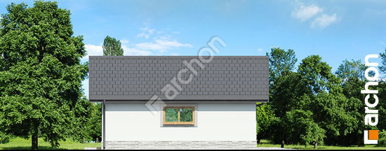 Боковой фасад Г6б - Двухместный гараж вер.2