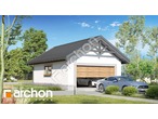 Проект будинку ARCHON+ Г6б - Двомісний гараж вер.2 