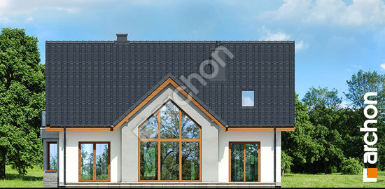 Дворовий фасад Будинок в мелісі вер.2