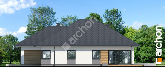 Бочний фасад Будинок у півонії 2 (Г2E)