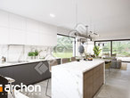Проект дома ARCHON+ Дом в ренклодах 22 (Е) визуализация кухни 1 вид 4