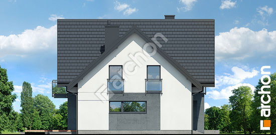 Бочний фасад Будинок в орлішках 2 (Г2)