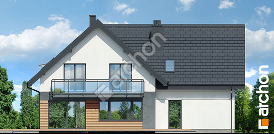 Дворовий фасад Будинок в орлішках 2 (Г2)