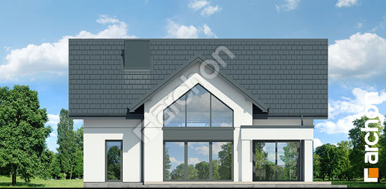 Дворовой фасад Дом в чемпионах