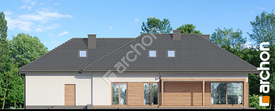 Дворовий фасад Будинок в сантолінах 5 (Г2)