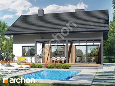 Проект дома ARCHON+ Дом под липкой 2 (П) вер. 2 