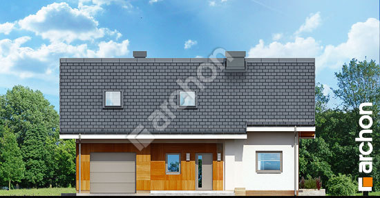 Передний фасад Дом Миниатюрка 2 (Н) вер.2