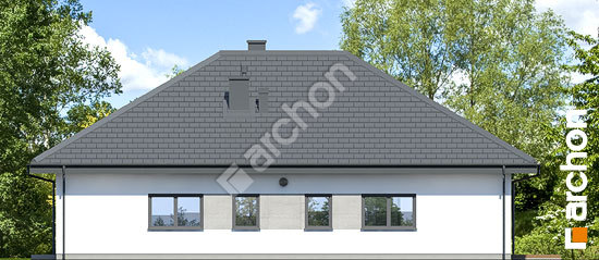 Боковой фасад Дом в хакетиях (Е)