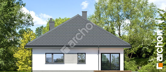 Дворовий фасад Будинок в хакетіях (Е)