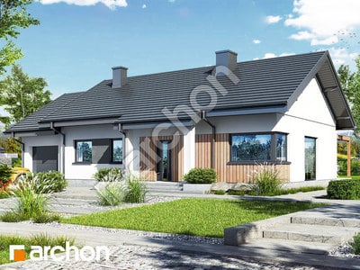 Проект дома ARCHON+ Дом в лещиновнике 6 (Г) 