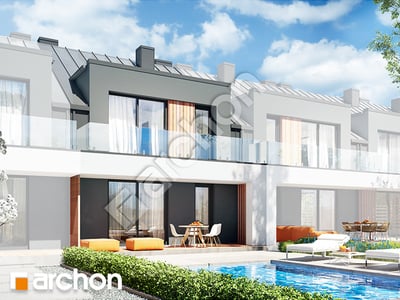 Проєкт будинку ARCHON+ Будинок в фіалках 7 (Р2С) вер.2