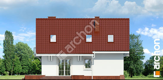 Дворовой фасад Дом в портулаках вер.3