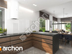 Проект будинку ARCHON+ Будинок в ренклодах 15 (Г2Е) ВДЕ візуалізація кухні 1 від 2