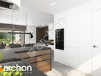 Проект дома ARCHON+ Дом в ренклодах 15 (Г2Е) ВИЭ визуализация кухни 1 вид 3