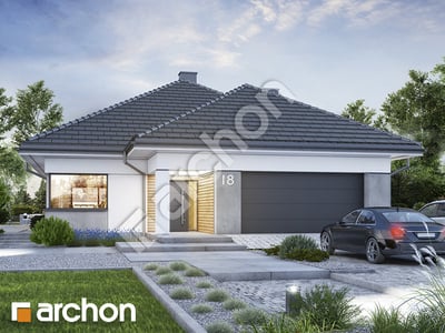 Проект дома ARCHON+ Дом в ренклодах 15 (Г2Е) ВИЭ 