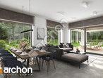 Проект будинку ARCHON+ Будинок в ренклодах 15 (Г2Е) ВДЕ денна зона (візуалізація 1 від 2)