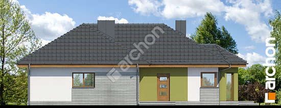 Боковой фасад Дом в дикоросах 2 вер.2