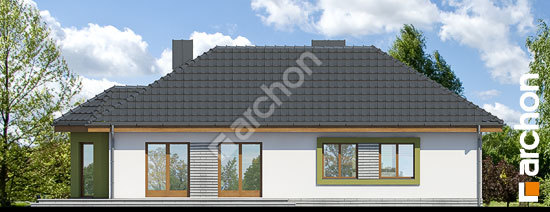 Боковой фасад Дом в дикоросах 2 вер.2