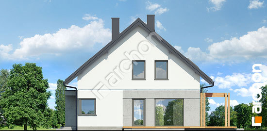 Бочний фасад Будинок в кринках