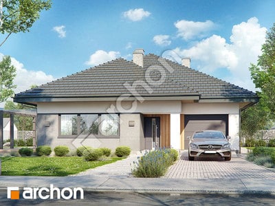 Проект дома ARCHON+ Дом в сирени 8 (Г) 