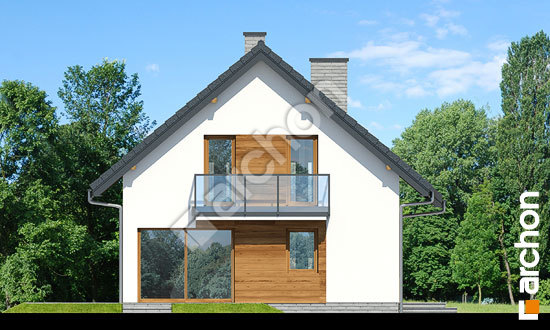 Бочний фасад Будинок в брусниці 4