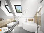 Проект будинку ARCHON+ Будинок у гвоздиках 3 візуалізація ванни (візуалізація 3 від 1)