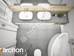 Проект будинку ARCHON+ Будинок у гвоздиках 3 візуалізація ванни (візуалізація 3 від 4)