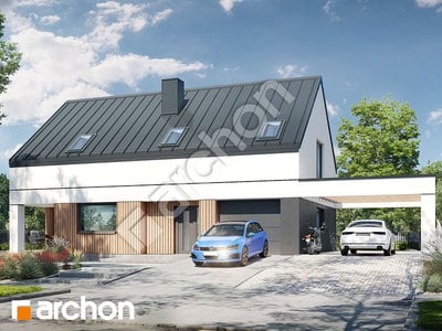 Проект дома ARCHON+ Дом в изопируме 5 (Н) 