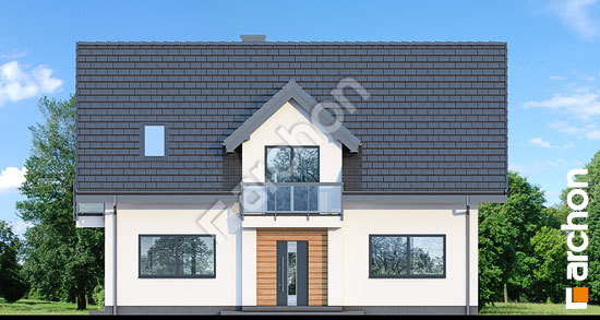 Передній фасад Будинок в люцерні 11