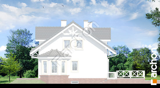 Бочний фасад Будинок в ясменнику вер.2