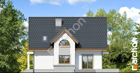 Бочний фасад Будинок в абрикосах 2 (Г2)