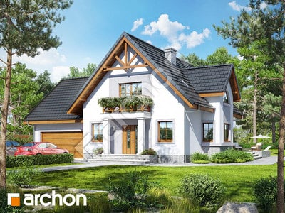 Проект дома ARCHON+ Дом в абрикосах 2 (Г2) 