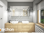 Проект будинку ARCHON+ Будинок в андромедах 4 візуалізація ванни (візуалізація 3 від 3)