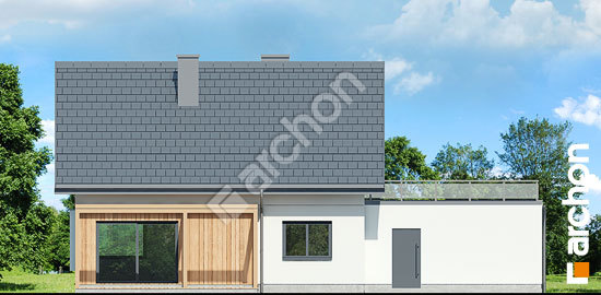 Дворовий фасад Будинок в хлорофітумі 19 (Г2П)