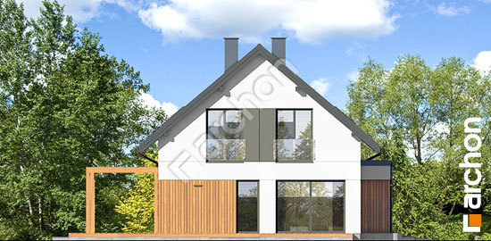 Бочний фасад Будинок в багатоквітах