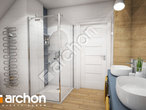 Проект будинку ARCHON+ Будинок в малинівці 4 (Т) візуалізація ванни (візуалізація 3 від 3)