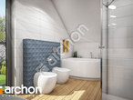 Проект дома ARCHON+ Дом в малиновках 4 (Т) визуализация ванной (визуализация 3 вид 1)