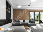 Проект будинку ARCHON+ Будинок в малинівці 4 (Т) денна зона (візуалізація 2 від 4)