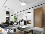 Проект будинку ARCHON+ Будинок в малинівці 4 (Т) денна зона (візуалізація 2 від 8)