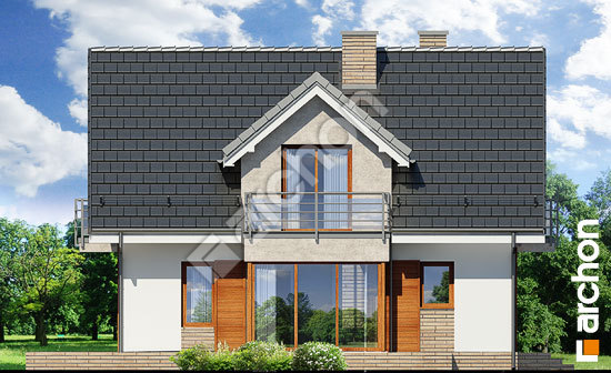 Бочний фасад Будинок в рододендронах 5 (ВНТ)