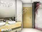 Проект дома ARCHON+ Дом в рододендронах 5 (ВНТ) визуализация ванной (визуализация 1 вид 1)