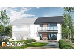 Проект будинку ARCHON+ Будинок в обліписі (Р2Б) 