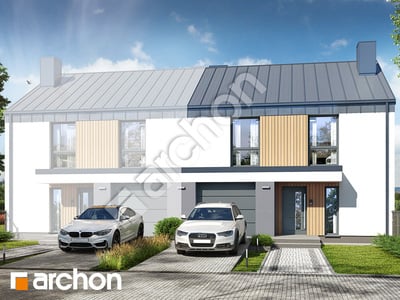 Проєкт будинку ARCHON+ Будинок в нарцисах 5 (Б) 