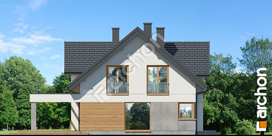 Бочний фасад Будинок в комміфорах 12