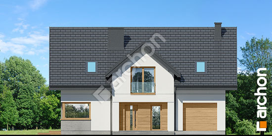 Передній фасад Будинок в комміфорах 12