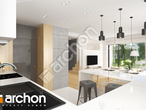 Проект будинку ARCHON+ Будинок в яблонках 12 (Г2) візуалізація кухні 1 від 2