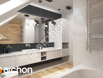 Проект дома ARCHON+ Дом в яблонках 12 (Г2) визуализация ванной (визуализация 3 вид 1)