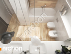 Проект дома ARCHON+ Дом в яблонках 12 (Г2) визуализация ванной (визуализация 3 вид 4)