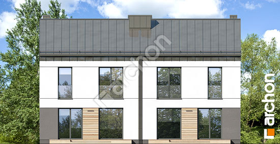 Дворовий фасад Будинок в аркадіях 4 (Р2)