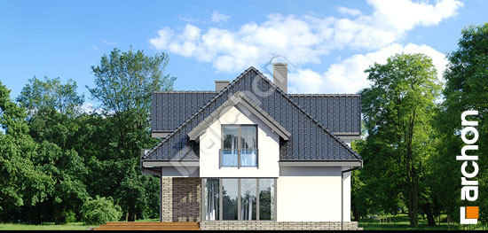 Бочний фасад Будинок в сливах (Г2П)